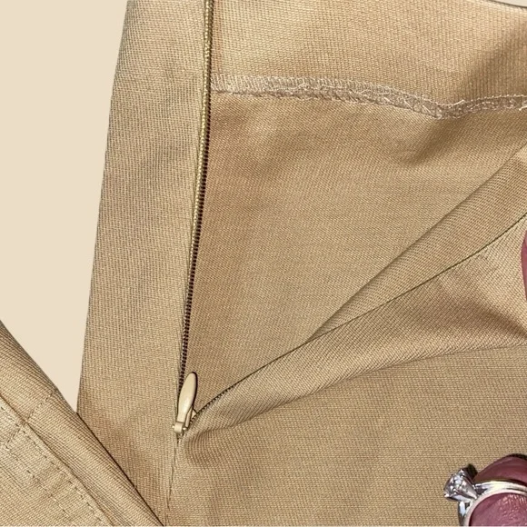 NWOT LAUREN by RALPH LAUREN CLASSIC SKINNY CROPPED W/ZIPPER PANTS•S/4 - Picture 8 of 13